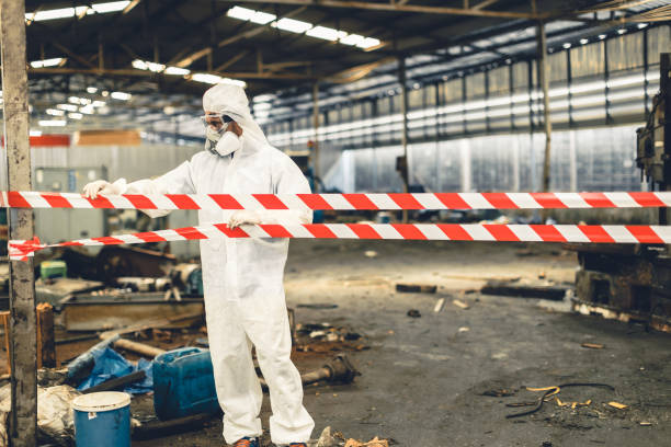Professional Biohazard technician working in Bel Alton, MD